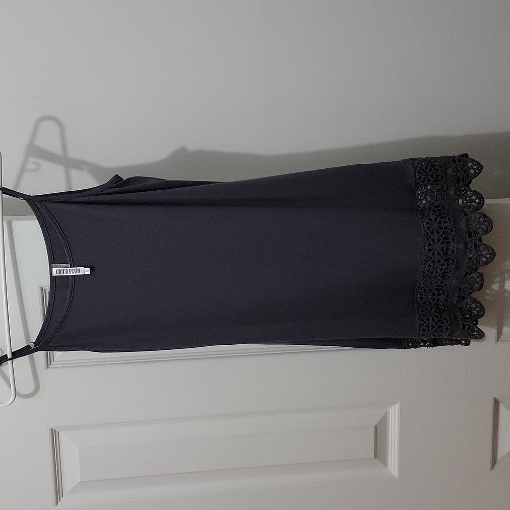 Dress/under sweater layer M gray NWOT
